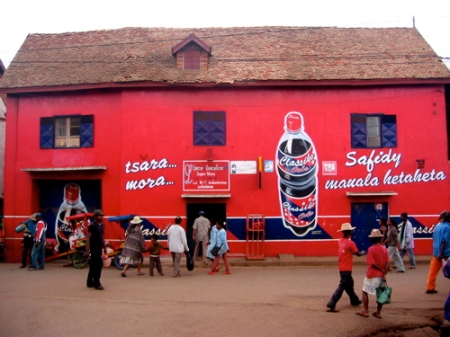 Classiko Cola - a division of Tiko, a dairy / beverage giant owned by Madagascar's President. Tastes just like Coke, y'all.